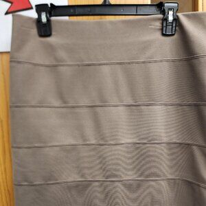 Tan Alfani bandage skirt